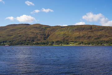Loch Linnhe seen from Fort William in the Scottish highlands