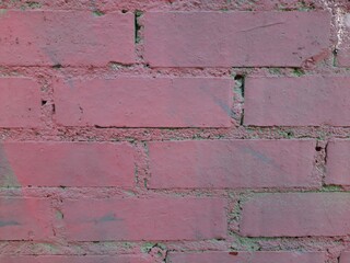 Red Brick wall texture background