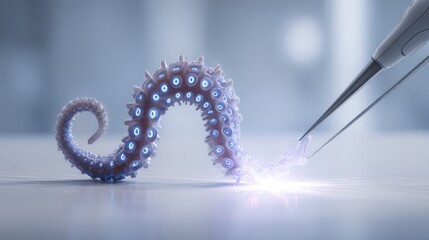 Medical Robot Tentacle Performs Surgery in Sterile Environment With Precise Movements