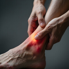 Painful Ankle with Inflammation