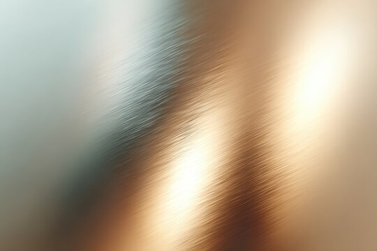 Abstract brushed metal texture with warm and cool tones - Powered by Adobe