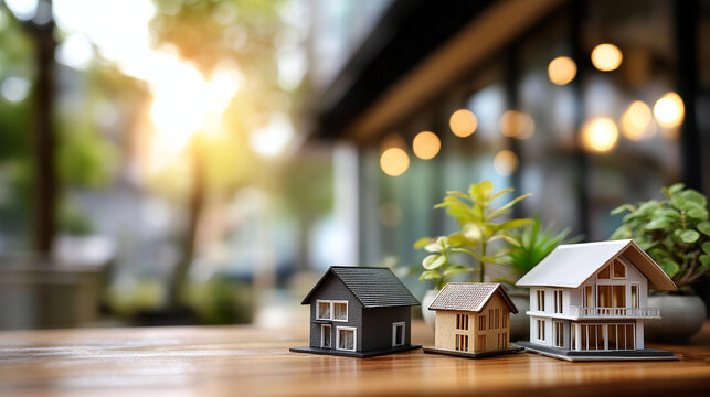 Property structures terminology display defocused architectural background building visualization real estate concept residential structure representation housing development