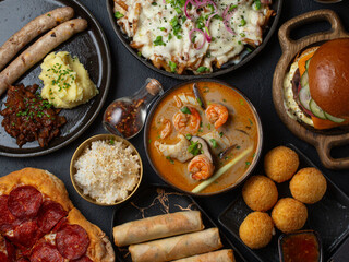 Lots of food