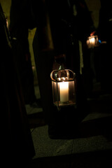 PROCESION SEMANA SANTA HERMANDAD UNIVERSITARIA DEL SANTÍSIMO CRISTO DE LA LUZ Y NUESTRA SEÑORA MADRE DE LA SABIDURÍA SALAMANCA