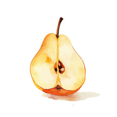 Simple Beautiful pearl painting design set Hand-painted style, vectorized, vector set available in EPS, Simple Hand-painted watercolor style