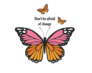 blue watercolor flock of butterfly design hand drawn