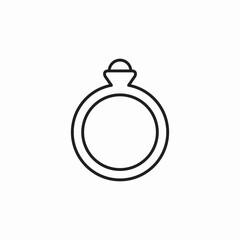 ring jewelry icon sign vector