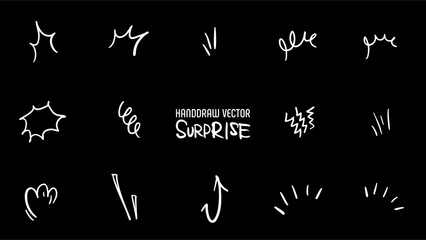 HAND DRAW VECTOR SURPRISE