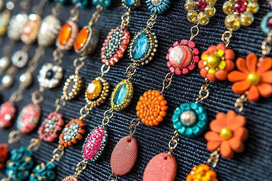 Vibrant dangle earrings in unique styles high resolution picture