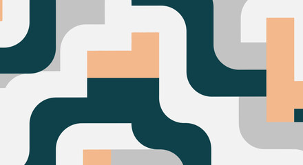 Abstract Fluid Geometric Shapes