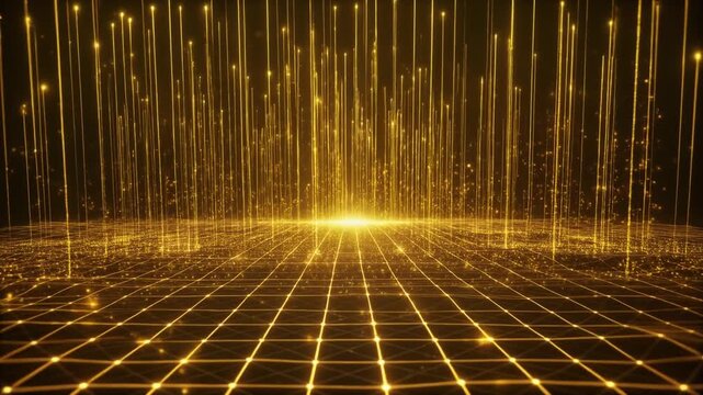 Futuristic UI Elements Design with AI Technology Background, Neon Glow, AI Generate, and a Stunning AI Background for Modern Projects and Creative Visions