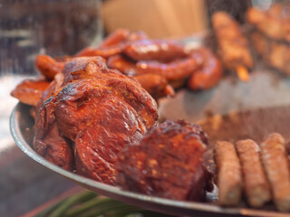 Delicious Grilled Meat Platter for Food Lovers