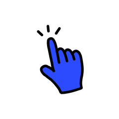 【Hand Gesture Icons – Pointing & Direction】