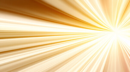 ゴールドの光が放射状に広がるスピード感のあるビジネス背景
