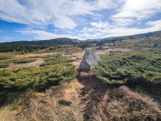 Konyarnika area at Vitosha Mountain, Bulgaria