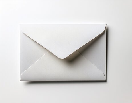 minimal blank white envelope isolated m high resolution cutout with white background ideal for stationery mockups wedding invitations greeting cards branding and packaging design