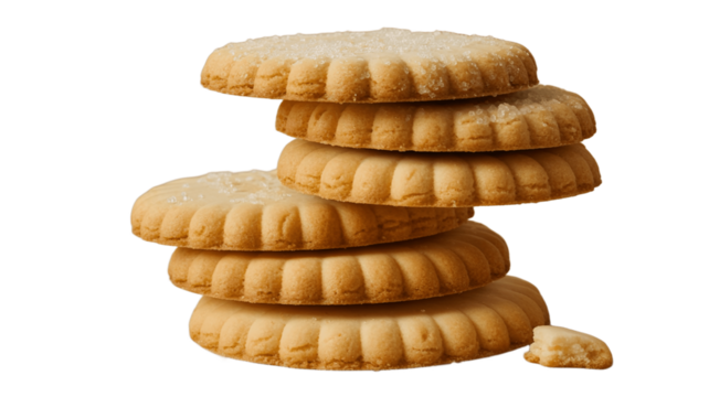 Delicious shortbread cookies, a delightful treat.