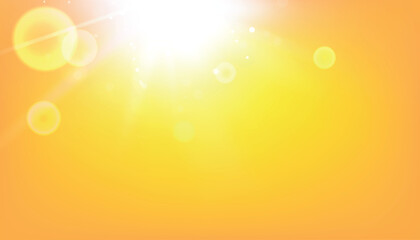 Yellow gradient mesh texture. Colorful bright orange background