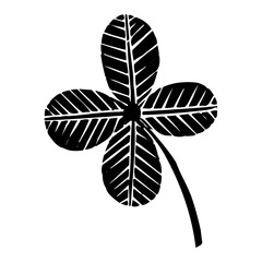 sprig with four leaves