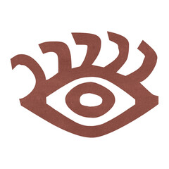 vector illustration of an abstract eye