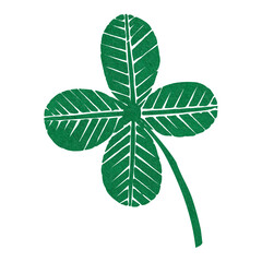 sprig with four leaves