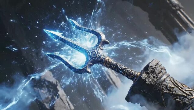 Lord Shiva Trishula Trident Weapon Power Mahadev Hindu God Symbol