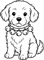 Christmas themed dog animals