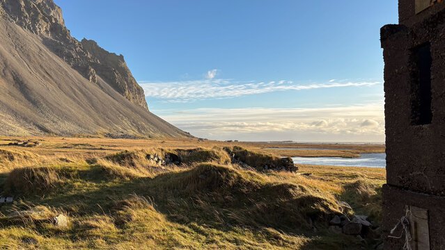 Outono na Islandia, terro do gelo e do fogo