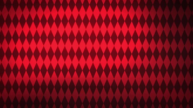 動くライトに照らされるダイヤのパターン背景