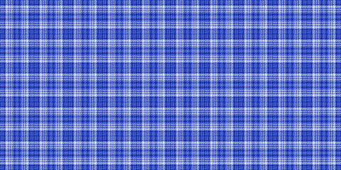Classic plaid pattern in blue and white. Versatile textile design for backgrounds, apparel, crafts, and digital creations. Timeless, simple, and clean aesthetic.