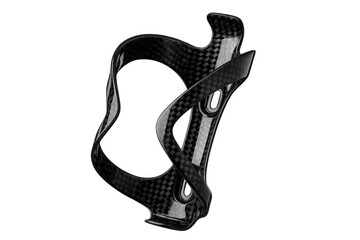 Carbon fiber bicycle water bottle cage holder
