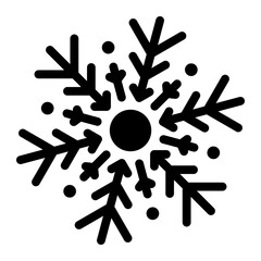 cold glyph icon