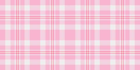 A soft, pinkhued plaid pattern offers a gentle and versatile background. Ideal for feminine designs, baby products, or sweet, cheerful themes. Texture, backdrop, textile.