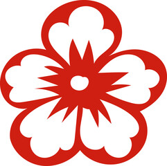 Chinese New Year 2026, the year of the Horse, red and gold line art characters, simple hand-drawn Asian elements with craft (Chinese translation: Happy Chinese New Year 2026, year of the Horse)