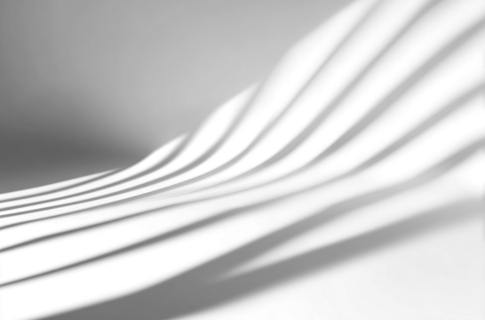 Elegant abstract line shadows on a wall isolated PNG cutout, transparent background