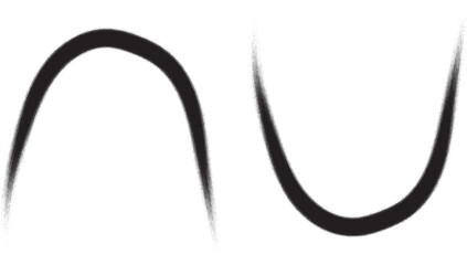 Mathematics Intersection and Union Symbols Vector  Minimal Math Signs  Black Simple Icon Set