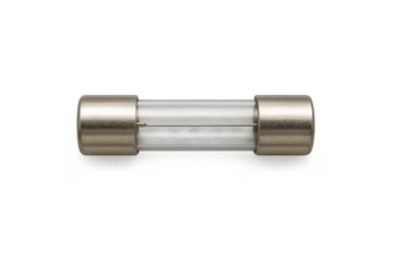 Glass electric fuse component for circuit protection