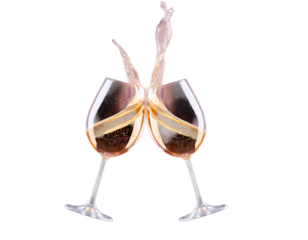 glass of champagne