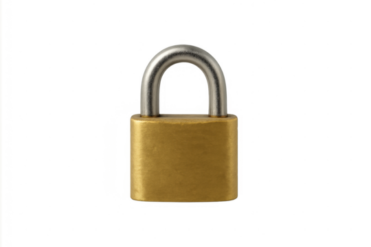 Padlock visualizing privacy, security and data protection