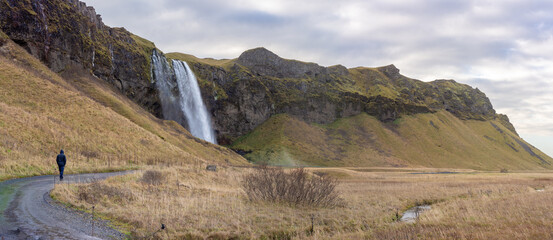 Outono na Islandia, terro do gelo e do fogo