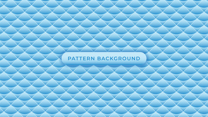 abstract gradient blue geometric wave pattern background vector design