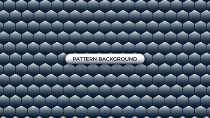 abstract gradient hexagon geometric pattern background vector design