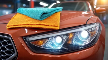 Get that showroom shine with a professional car detailing service, highlighting meticulous care and attention to detail for a pristine vehicle appearance