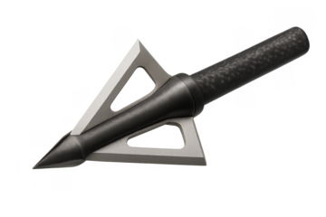 Broadhead arrow tip for hunting and archery sports