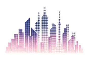 Fototapeta premium halftone design