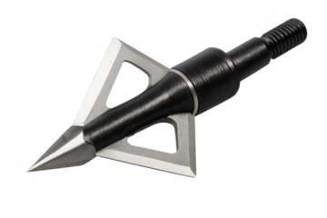 Stainless steel broadhead arrow tip for hunting