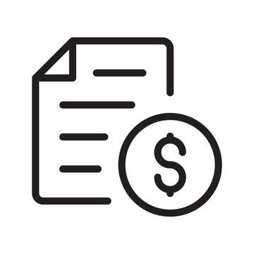 Efficient Invoice icon collection for billing, financial management, payment tracking, and business accounting applications