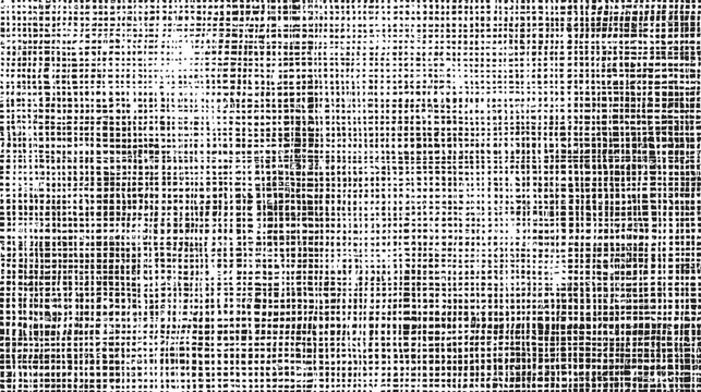 Black and white grid sketch, hand drawn irregular lines forming abstract textured pattern. Vector illustration