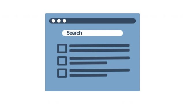 web search icon, search bar, deal for search engines, apps, and websites