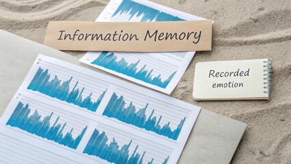 Informative Visual Representation of Data Analysis with Graphs and Notes on Information Memory and Recorded Emotion